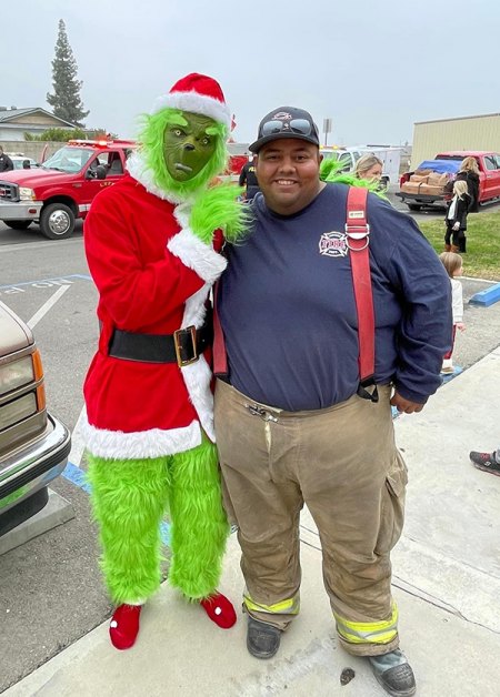 The Grinch and a friend.